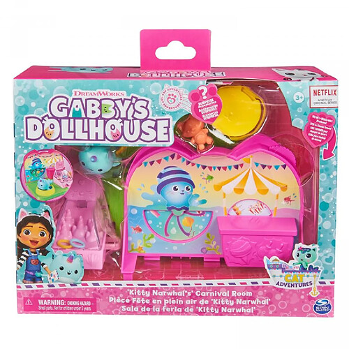 Spinmaster Playset deluxe le carnaval gabby et la maison magique