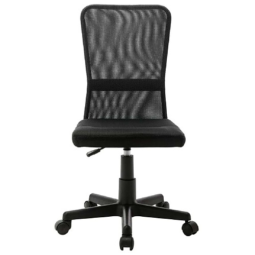 Maison Chic Chaise Gaming | Chaise de bureau Ergonomique Fauteuil Noir 44x52x100 cm Tissu en maille -GKD54141