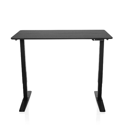 Bureau STAND CARBON 120 x 60 réglable en hauteur électriquement noir hjh OFFICE