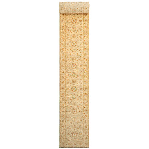 Vidal Tapis de couloir en laine 681x80 beige Kaizar