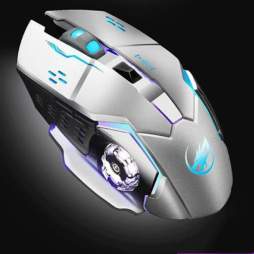 Yonis Souris Rechargeable Sans Fil Gaming Lumineuse