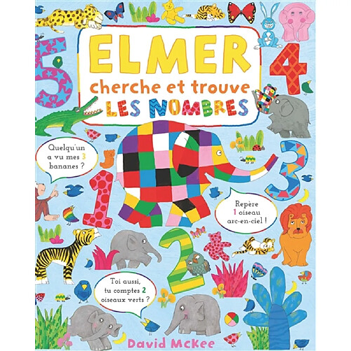 Elmer cherche et trouve : les nombres · Occasion