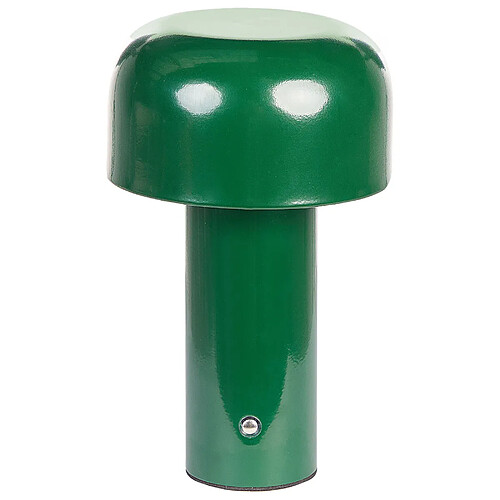 Beliani Lampe de table sans fil BESOS LED Métal Vert