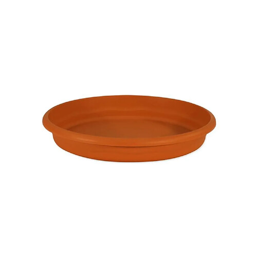 Plastiken Plateau rond Ø 70 cm pour pot rond - Terracotta