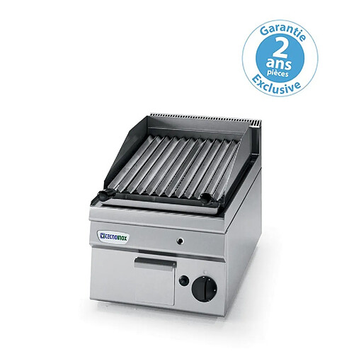 Grill Pierre de Lave Charcoal Simple Gaz - Gamme 600 - TecnoInox