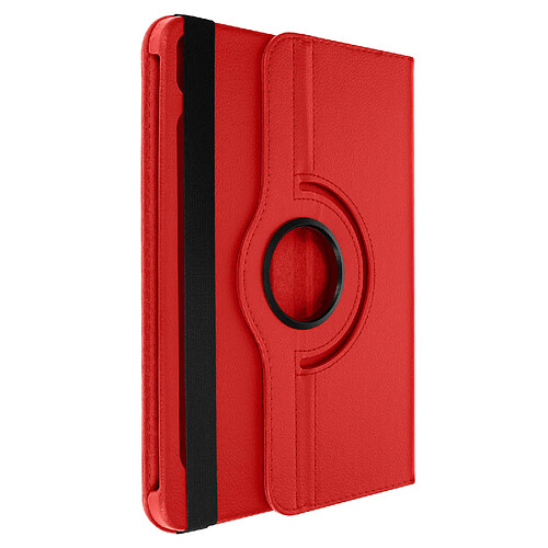 Avizar Étui folio pour Lenovo Tab P11 Pro Gen 2 Support rotatif Paysage Portrait rouge