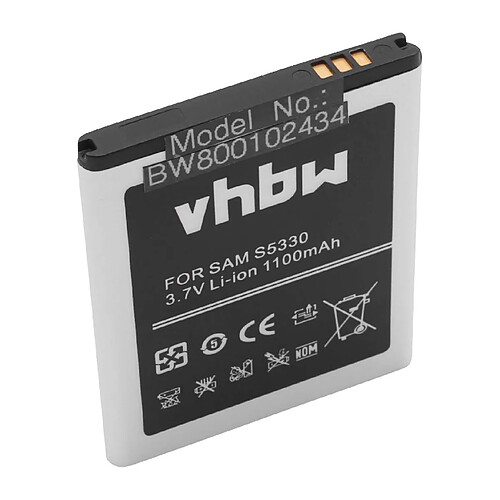 Vhbw Batterie LI-ION pour SAMSUNG Galaxy 551 i5510 i 5510, Wave 525 S5250 S 5250, remplace EB494353VU