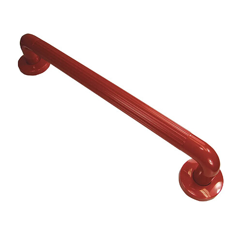 Aidapt Barre d'appui president rouge pour salle de bain et toilettes - Longueur 30 cm