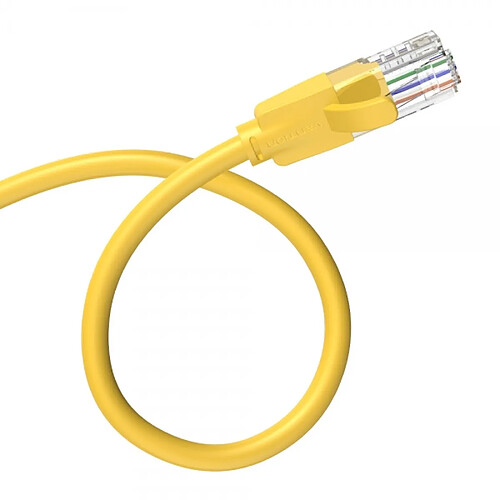 Câble réseau Vention UTP RJ45 Cat.6 - 2 m - Couleur jaune