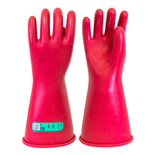 gants isolants en latex - cei - classe 3 - taille 11 - catu cg-3-11-nr