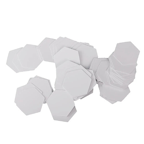 100 Pièces Hexagone Anglais PAPER PIECING Modèles De Matelassage Artisanal 26mm