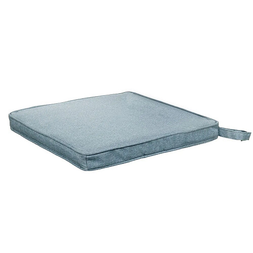 BigBuy Outdoor Coussin de chaise Bleu 38x38x4 cm