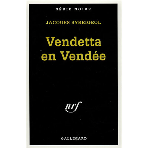 Vendetta en Vendée · Occasion