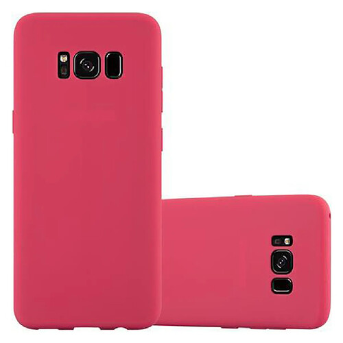 Cadorabo Coque Samsung Galaxy S8 Etui en Rouge