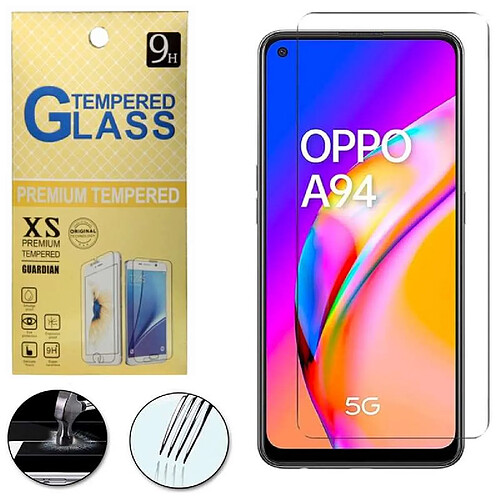 Htdmobiles Film de protection vitre verre trempe transparent pour Oppo A94 5G / A74 4G