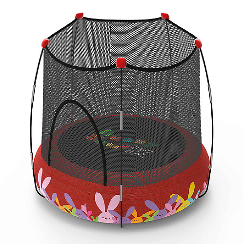 Devessport Bunny Pump Trampoline Park-Rouge