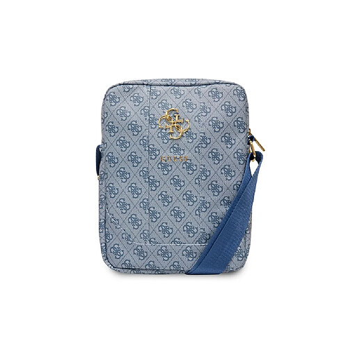 Guess Maroquinerie Guess Sacoche bandoulière 10'' Modèle 4G Bleu