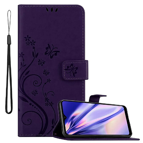 Cadorabo Coque Samsung Galaxy A21 Etui en Mauve