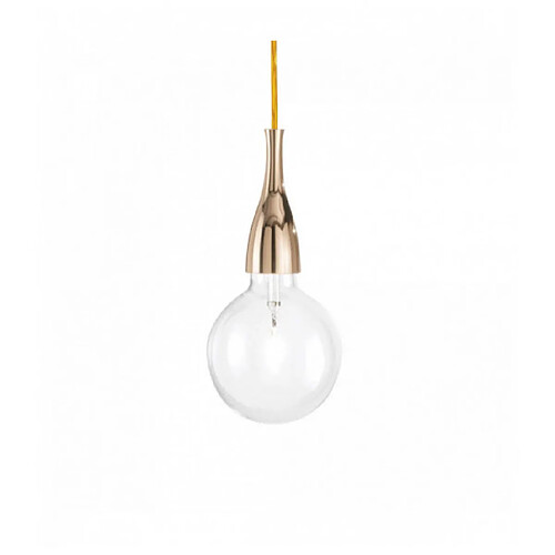 Ideal Lux Suspension Dorée MINIMAL 1 ampoule