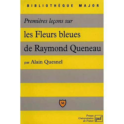 Premières leçons sur les Fleurs bleues de R. Queneau · Occasion