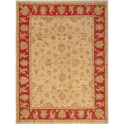 Vidal Tapis de laine 198x150 beige Ziegler