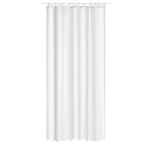 Five Simply Smart Rideau de douche Eva - 180 x 200 cm - Blanc