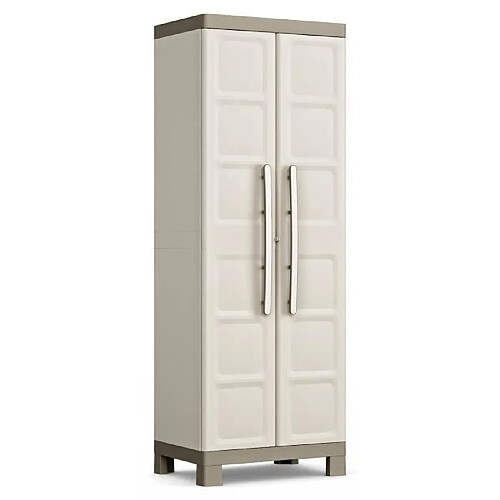 Keter Armoire Haute E XCELLENCE - Beige et Taupe