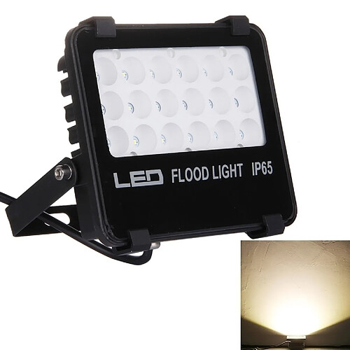 Wewoo Projecteur LED blanc 20W 2400LM IP65 étanche 18 SMD-3528 lampe de projecteur, AC 85-265V chaud