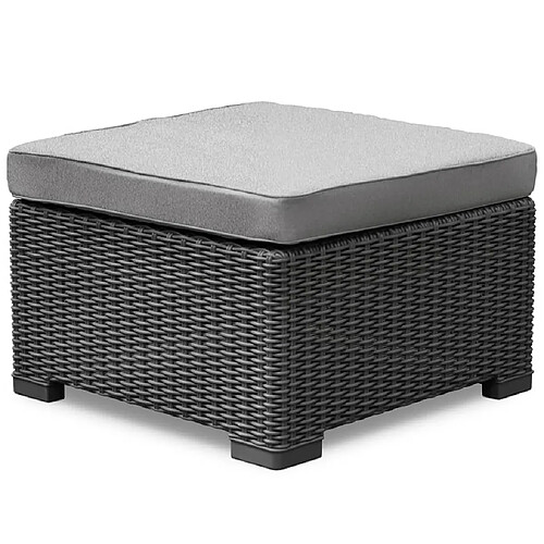 Keter Pouf d'extérieur California Graphite 233446