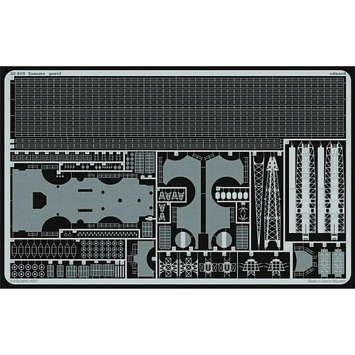 Yamato für Tamiya-Bausatz- 1:350e - Eduard Accessories