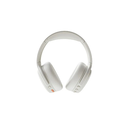 Casque arceau circum aural Skullcandy Crusher Bluetooth avec réduction active du bruit Blanc et Orange