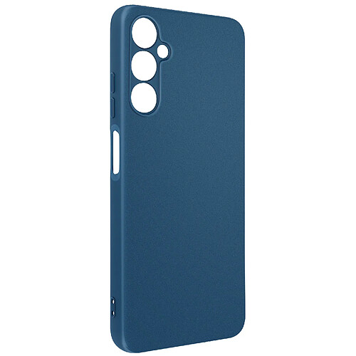 My Way Myway Coque pour Samsung A25 5G Silicone Finition Mate Toucher Doux Bleu