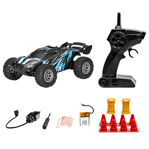 S658 1/32 RC Voiture 2.4GHz 2WD Voiture Haute Vitesse Camion Tout-terrain 2 Batteries