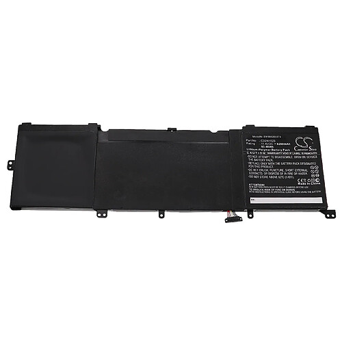 vhbw Batterie compatible avec Asus ZenBook Pro UX501VW-US71T ordinateur portable (8200mAh, 11,4V, Li-polymère)