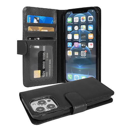 Cadorabo Coque iPhone 13 PRO MAX Etui en Noir