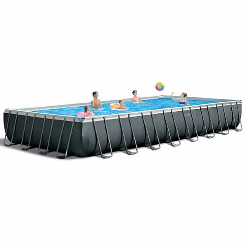 Piscine hors-sol Intex 26378 ex 26376 rectangulaire Ultra Xtr Frame volley-ball 975x488x132