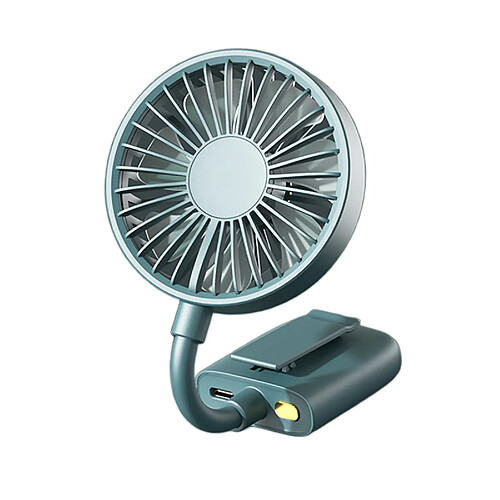 Clip Fan Ventilateur De Bureau Silencieux 800mAh 3 Vitesses Buggies Bureaux Blanc