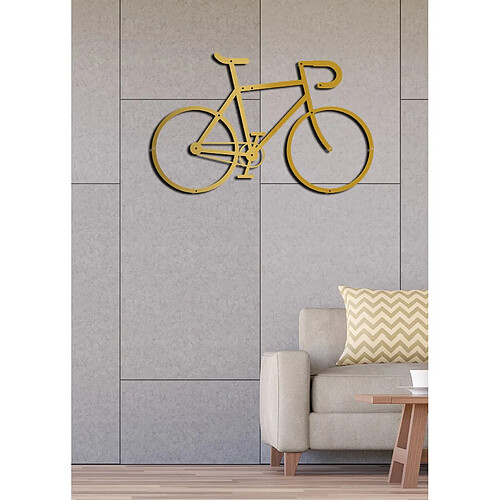 EPIKASA Décoration Murale en Métal Bicyclette 2