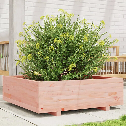 vidaXL Jardinière 80x80x26,5 cm bois massif de douglas