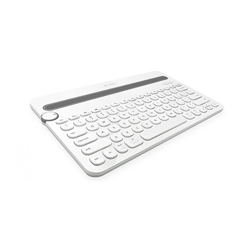 Logitech Multi-Device K480 Clavier QWERTY blanc Version Allemande