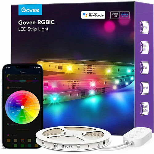 Govee H618C RVB Smart Wi-Fi + Bande LED Bluetooth