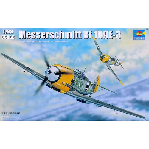 Trumpeter Maquette Avion Messerschmitt Bf 109e-3