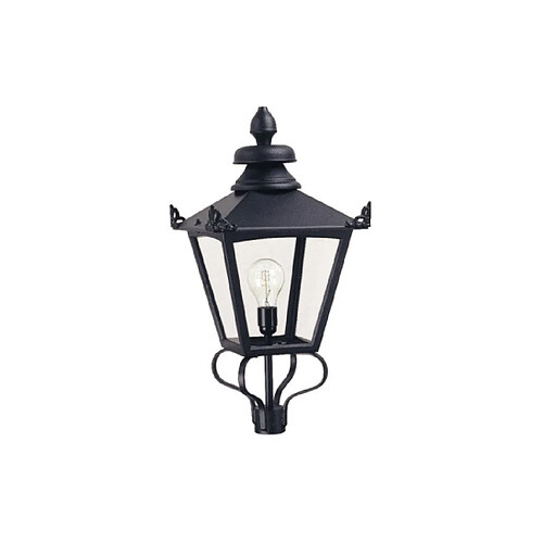 Elstead Lighting Lampe sur pied extérieur Grampian Noir