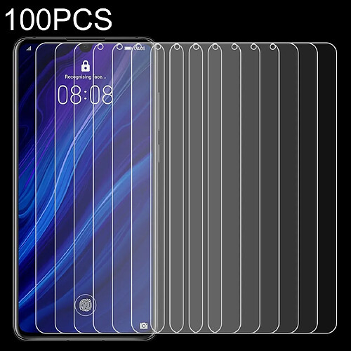 Wewoo Film de verre trempé de 100 PCS 0.26mm 9H 2.5D pour Huawei P30