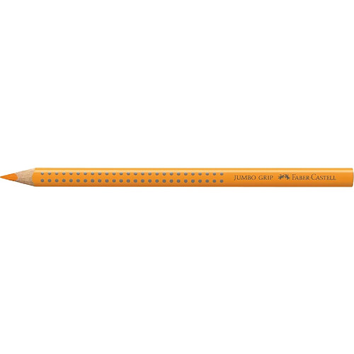 FABER-CASTELL Crayons couleur JUMBO GRIP, jaune chromé foncé ()