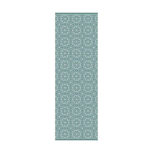 Alter Chemin de cuisine, 100% Made in Italy, Tapis résistant aux taches avec impression numérique, Tapis antidérapant et lavable, Motif géométrique - Dericia, 280x52 cm