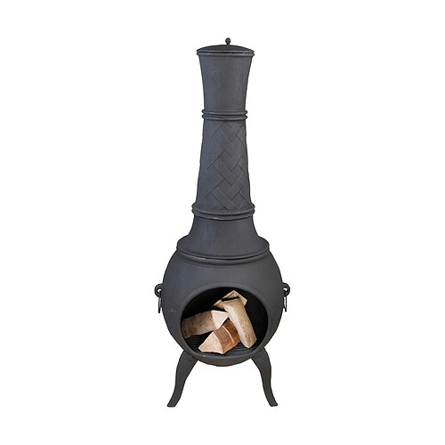 Fancy Flames Chauffe-terrasse en fonte 150 cm.