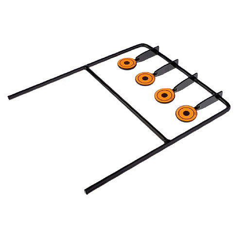 4pcs Cibles à Auto-réinitialisation pour Cible de Tir Pratique Arme à Air Comprimé Chasse Air Gun Rifle