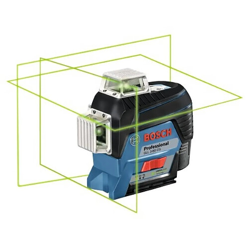 Bosch Laser lignes connecté GLL 3-80 C et BM1 Plus L-Boxx (version batterie)