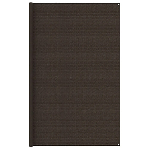 vidaXL Tapis de tente 300x600 cm Marron